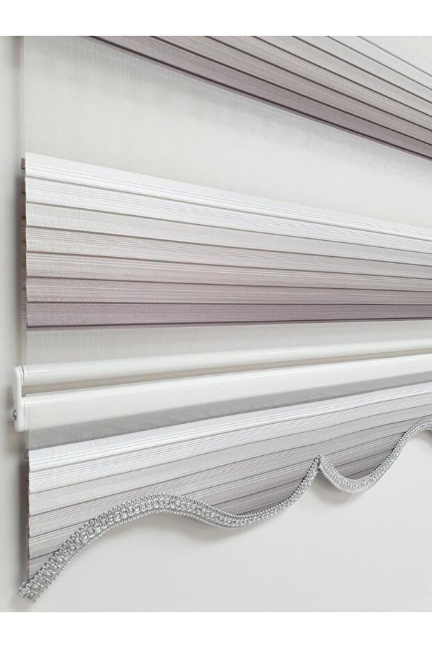 Gri Geçişli Zebra Stor - 2