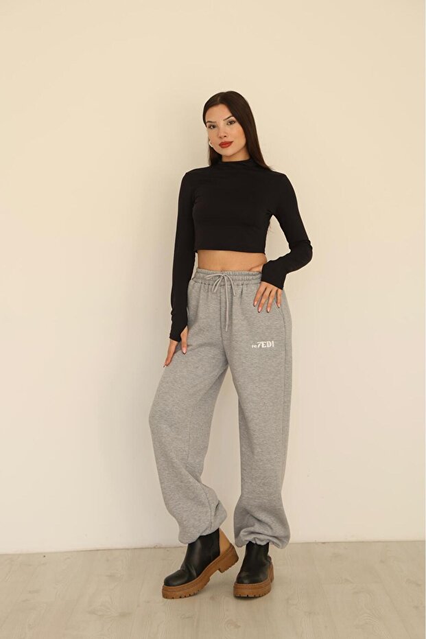 Winter Unisex -Re7Edi Premium Adjustable Leg Baggy Sweatpants