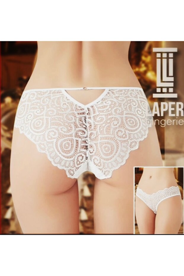 Lace Patterned Kilot 8024 - 2