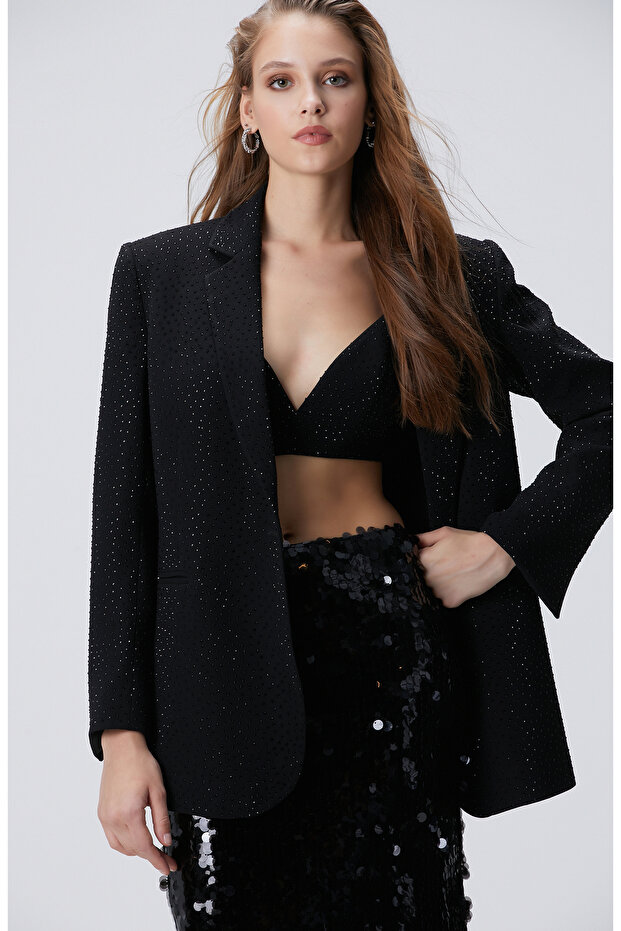 Siyah Abiye Ceket - 3