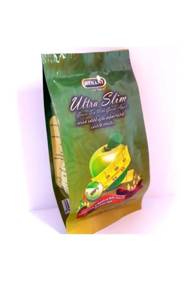 Slimming green tea with green apple