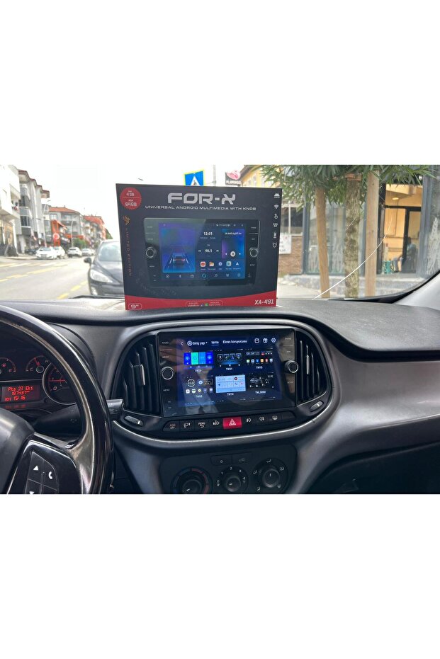 FİAT DOBLO 2015+ ANDROİD MULTİMEDYA CARPLAY TUŞLU YENİ SERİ - 3