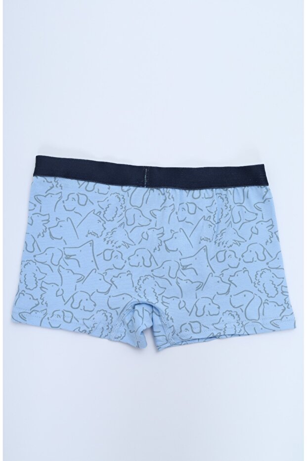 Boy's Multi-Patterned 4-Pack Boxer - 3