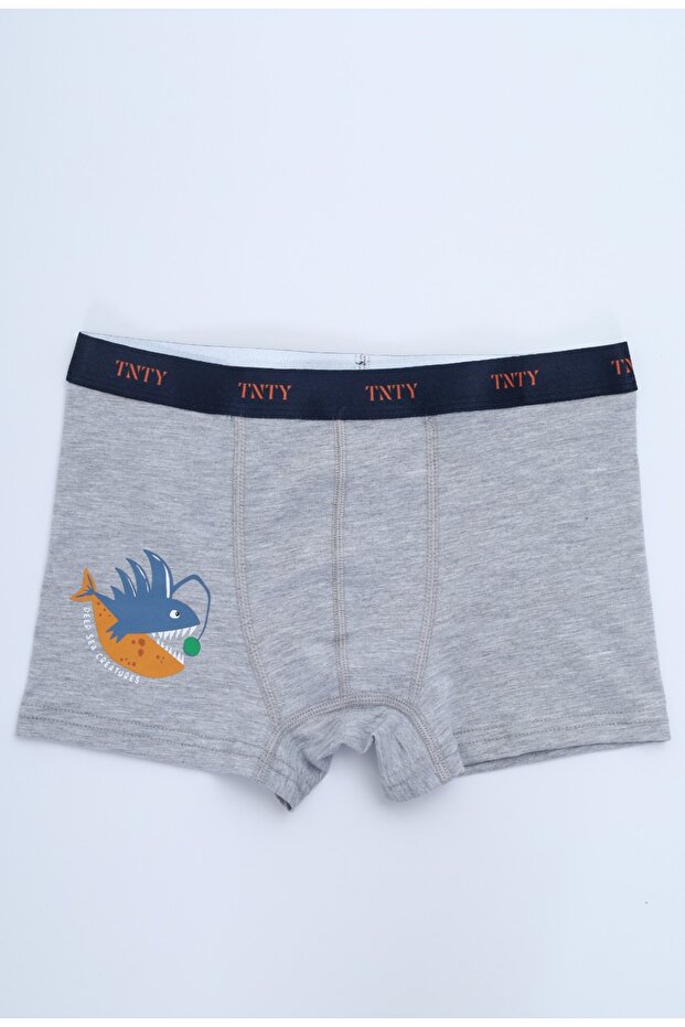 Boy's Multi-Patterned 4-Pack Boxer - 4