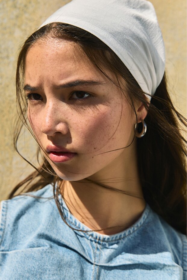Beyaz Bandana - 1