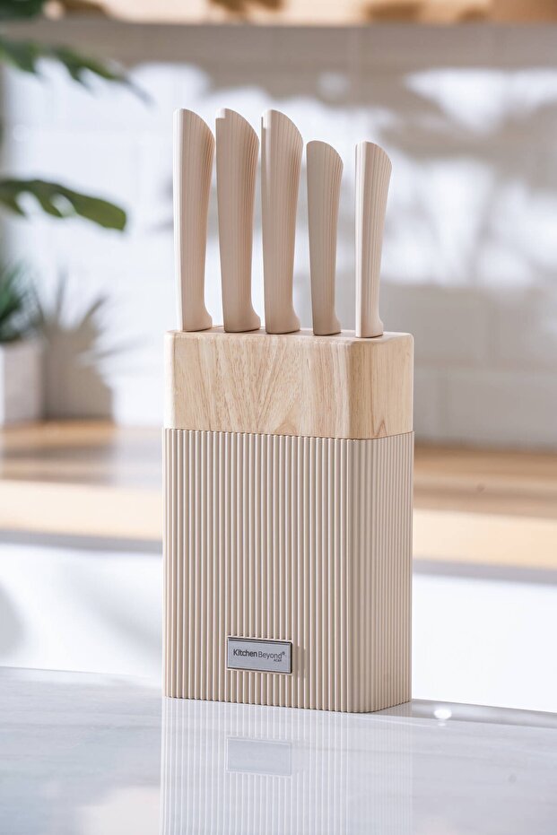 7964 Cooper 6 Parça Standlı Bıçak Seti - 1