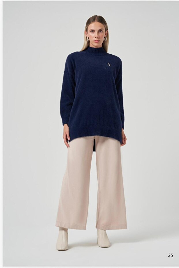 Angora Tunik Düz - 1