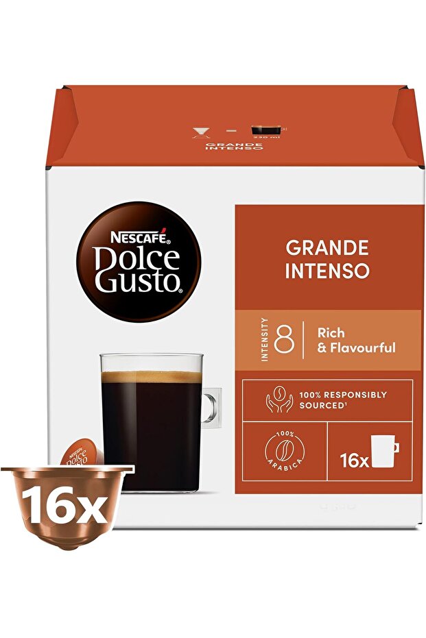 Dolce Gusto Grande Intenso Capsules, 16 Capsules, 132.80 grams