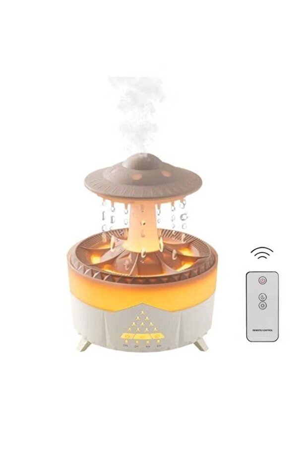 Essential Oil Diffuser, Rain Drips Sound Aromatherapy Fragrant Oil Humidifier