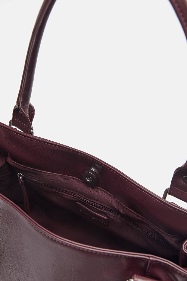 Fiyonklu tote çanta - 3