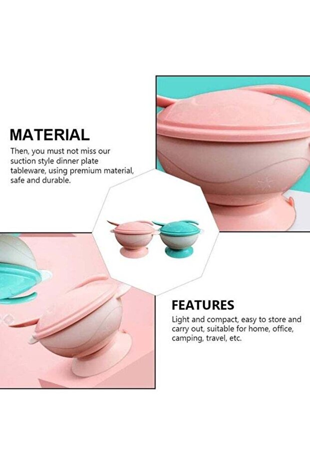 Baby Tableware Consists, Green - 4