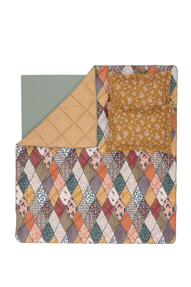 Astrid Çift Kişilik Uyku Seti - Hardal - 6