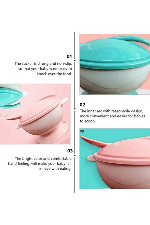 Baby Tableware Consists, Green - 3