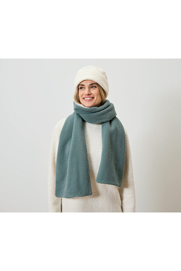 Teddy Şal, Renk Bloklu - 1