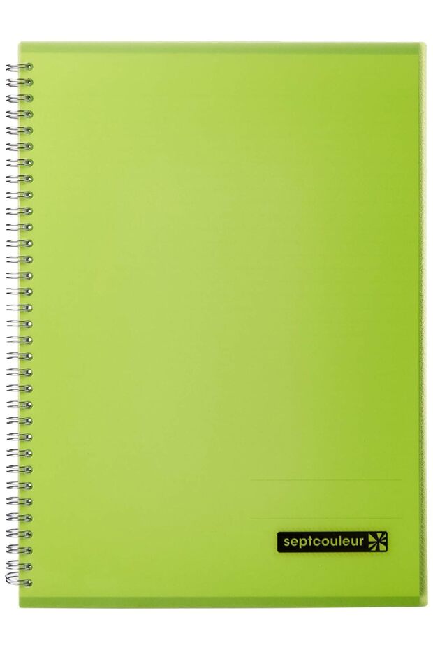 Septcouleur A4 Notebook - Green