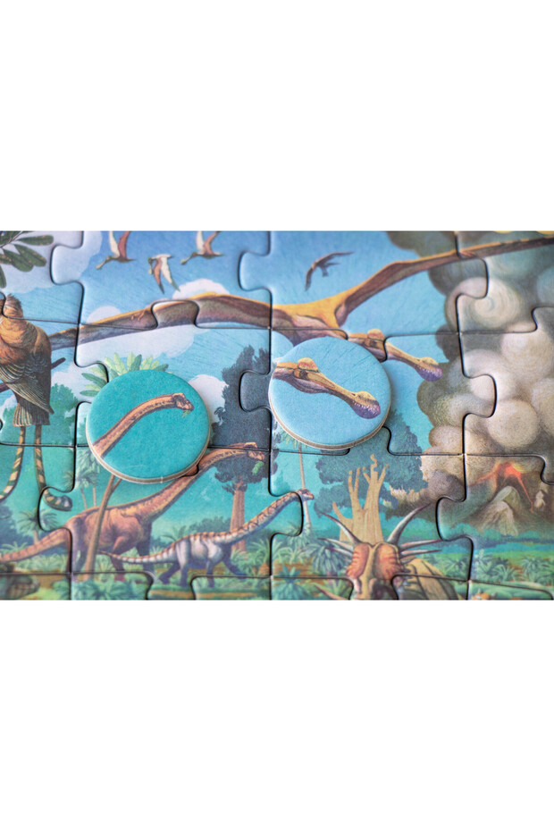 Tiny 50 Parça Puzzle - Dinosaurs - 2