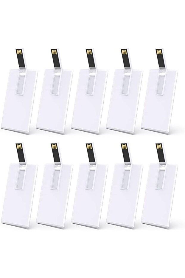 محرك أقراص فلاش USB بسعة 16 جيجابايت, محرك أقراص فلاش بكميات كبيرة 100 قطعة (بطاقة بيضاء)