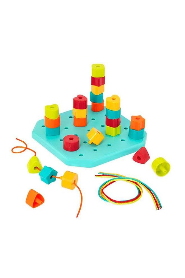 Count and Match Stacking Pegs & Board Set, Pre School Toys, Fine Motor Skills Toys, Best Gift Toys