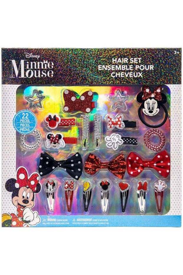 Disney Minnie Mouse Hair Accessories Set (22 Pieces)