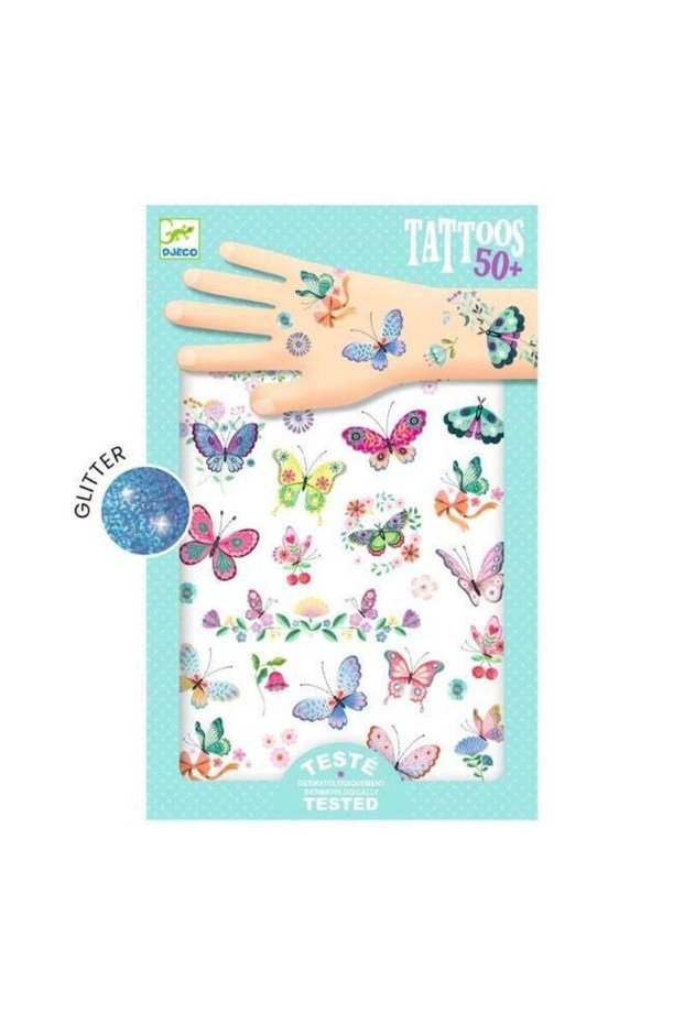 Dream Butterflies Temporary Tattoos