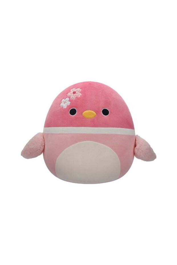 12 inch Medium Plush Sonja Pink Mallard Duck with Sakura Flowers Officially Licensed Kellytoy Plush
