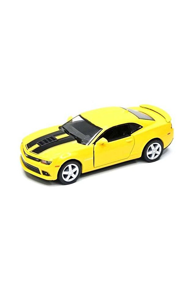 Kinsmart 1:38 Scale Door Openable Pull Back Action Chevrolet Camaro Diecast Metal Alloy Toy Car (Ye