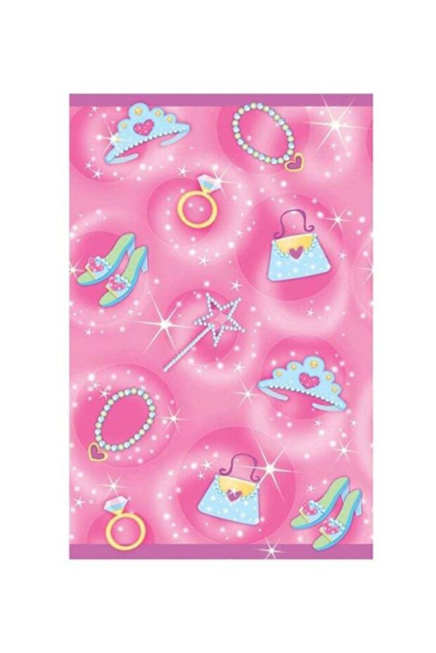 Princess Plastic Tablecover 102 x 54inch Rectangular, Birthday Party Decorations 102 x 54inch
