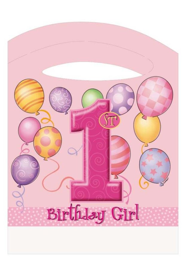 1St Birthday - Pink High Chair Kit