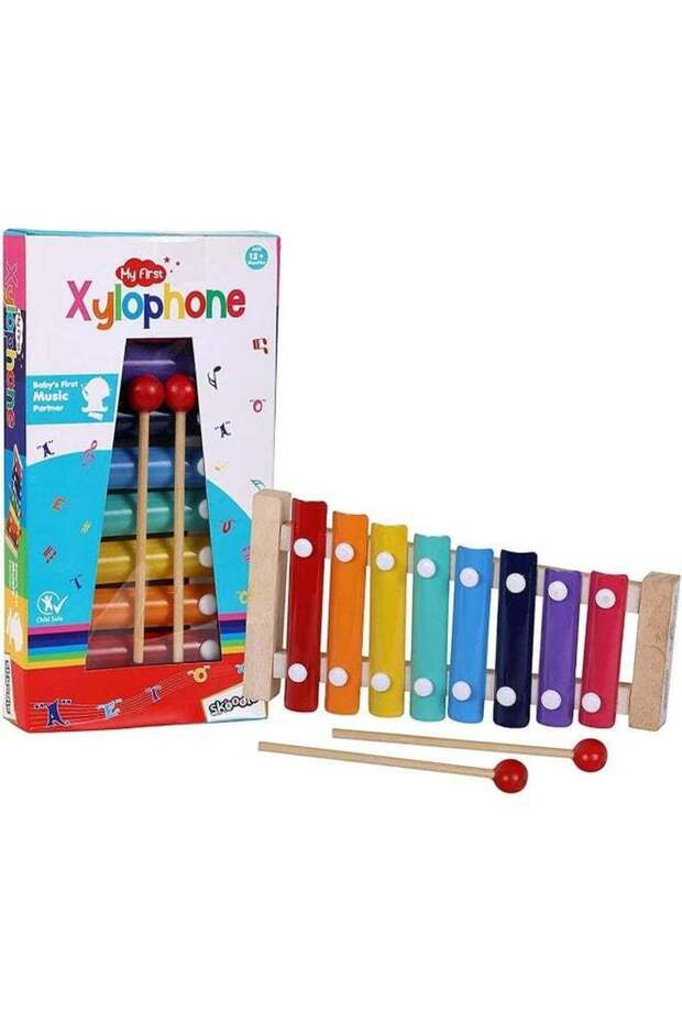 Skoodle My First Xylophone for Kids and Toddlers with Harmonica