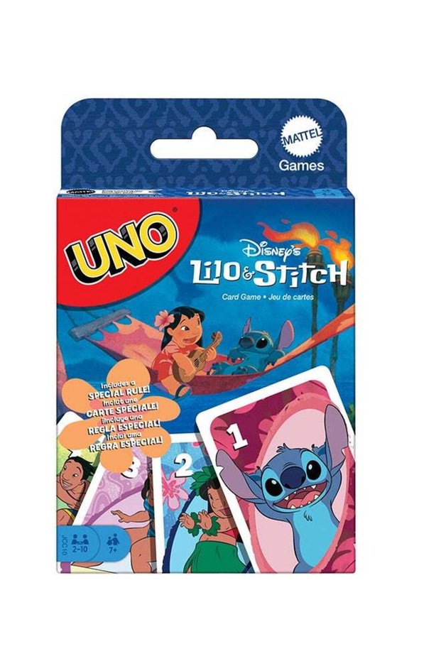 UNO Disney’s Lilo and Stitch Card Game for Kids, Adults & Family with Deck & Special Rule Inspired