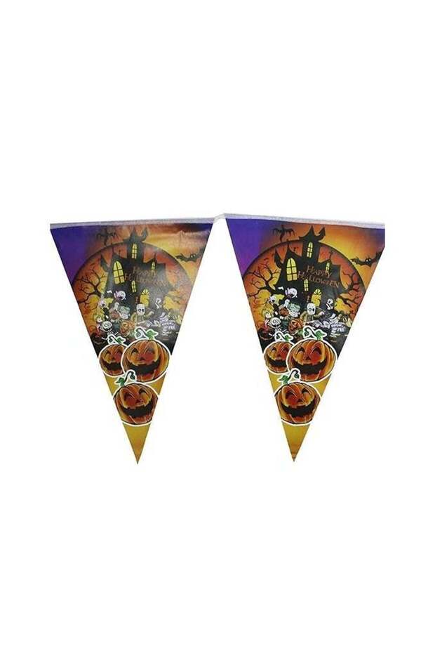 Happy Halloween Paper Banner Spooky and Festive Party Decoration for Halloween Celebrations Lightwe