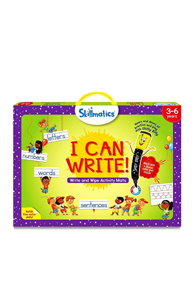 I Can Write, Preschool Learning Activities, Educational Toy and Game, Back to School Supplies, Reus