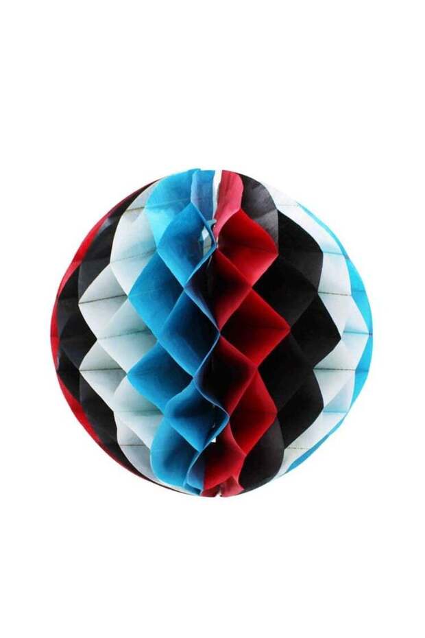 Paper Honeycomb Ball Decoration 40cm Diameter, Create Enchanting Atmosphere with Elegance