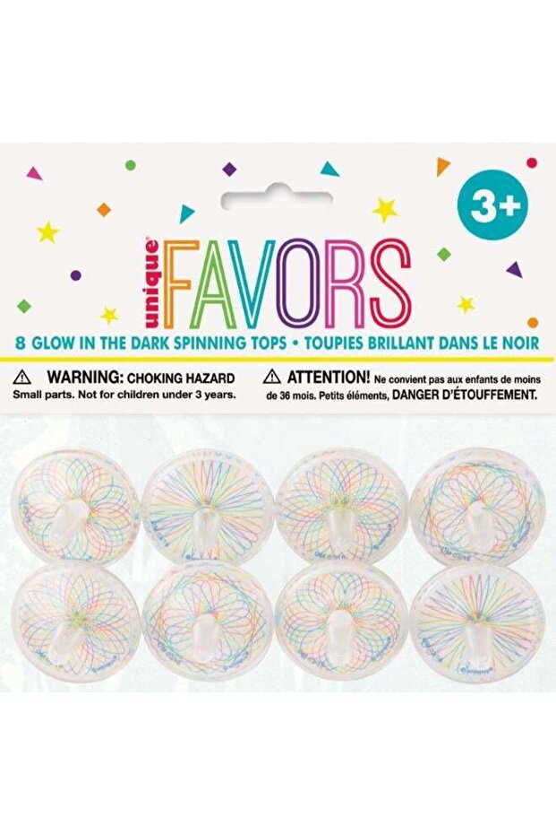 8 Glow In The Dark Spinning Top