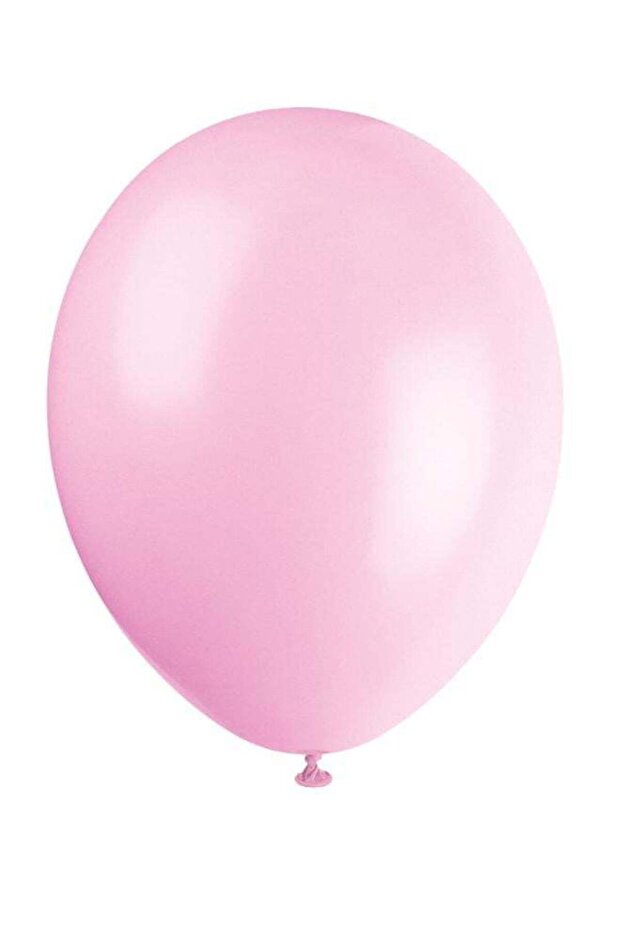 12" Pack Of 10 Powder Pink Balloons