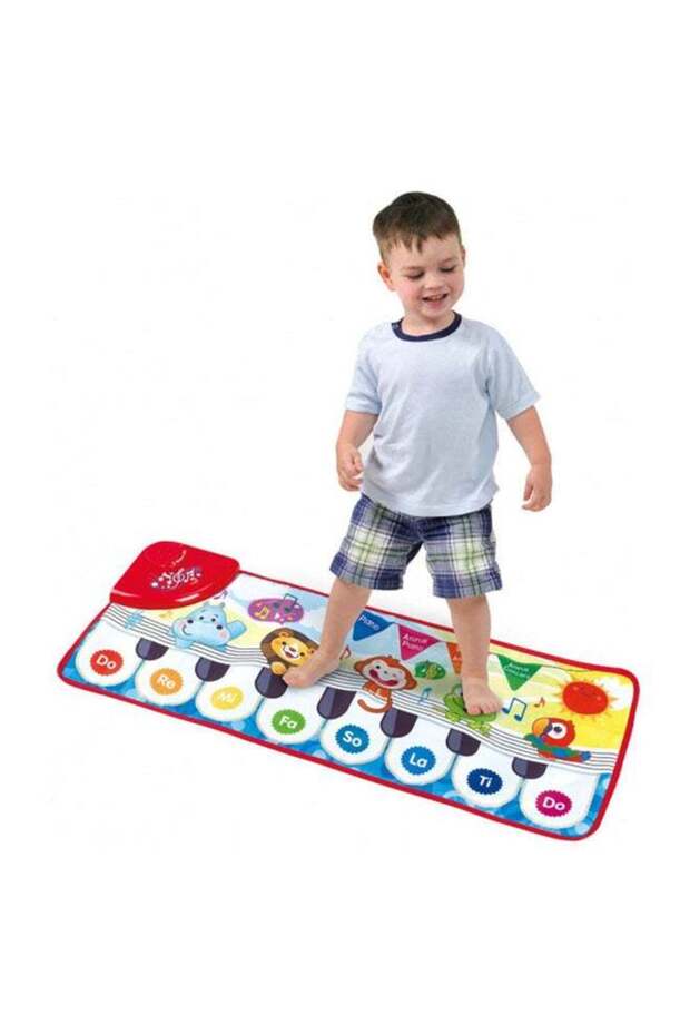 Tap & Play Music Mat Battery Operated – Musical Interactive Floor Toy for Kids