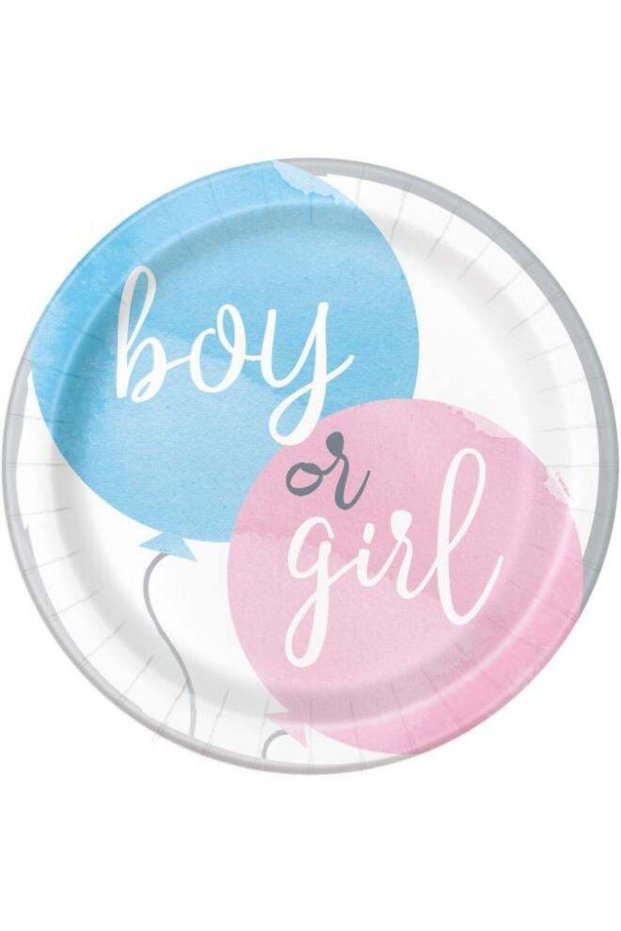 Gender Reveal Party 9" Plates