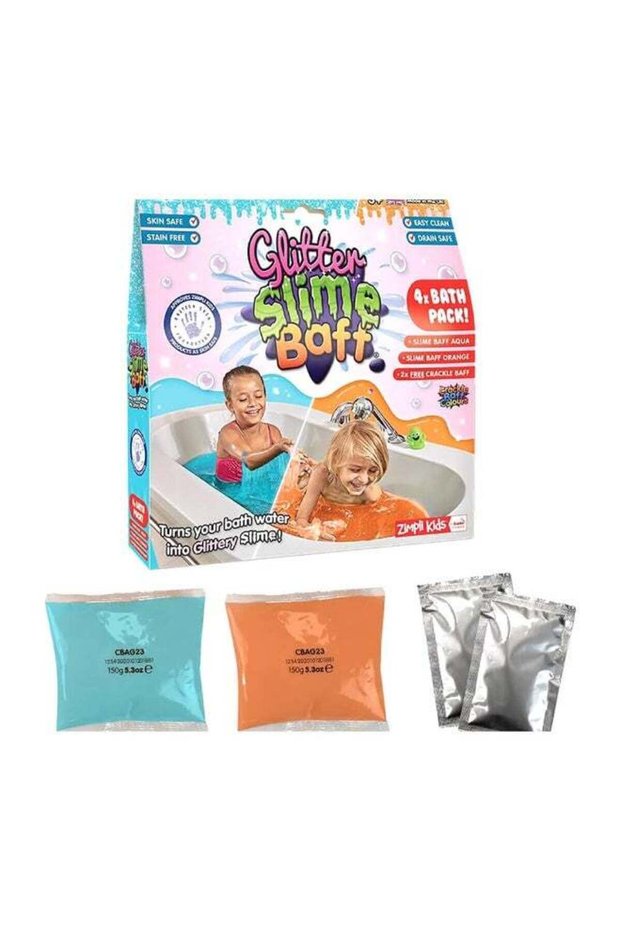 Zimpli Kids Glitter Slime Baff With 2 Crackle