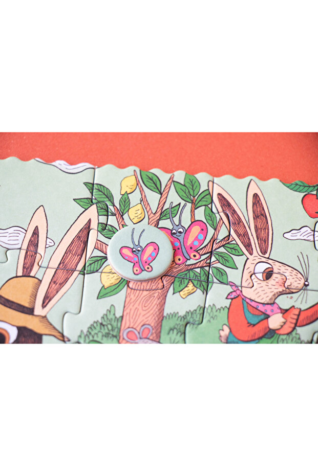 Tiny 24 Parça Puzzle - Garden - 4