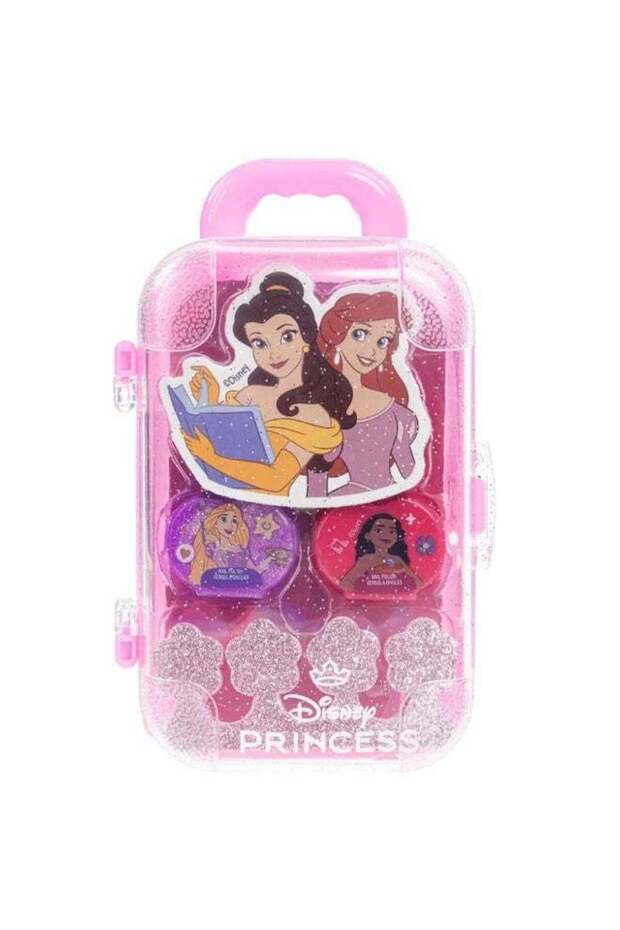 Townley Girl Disney Princess Rolling Mini Suitcase Nail Set