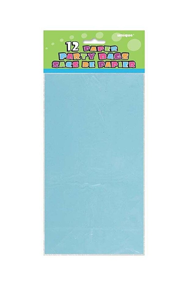 12-Piece Light Paper Bags 10 x 5 x 3.5inch