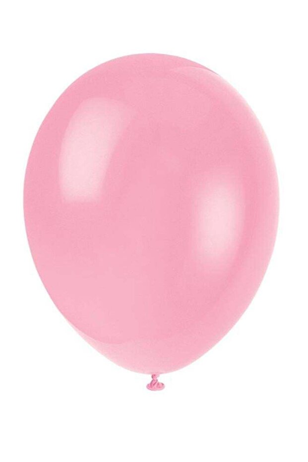 12" Pack Of 10 Pink Balloons