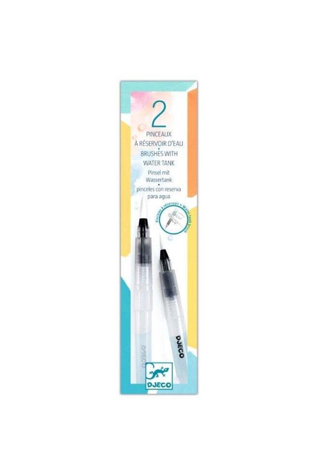 2 Brushes With Water Tank
