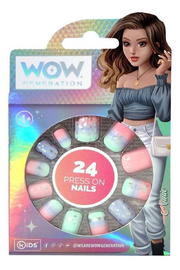 Wow Generation Adhesive Nails 24pc Set