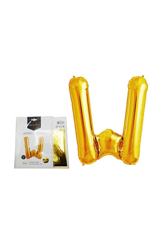 Foil Letter Balloon 40" (W) Golden Color