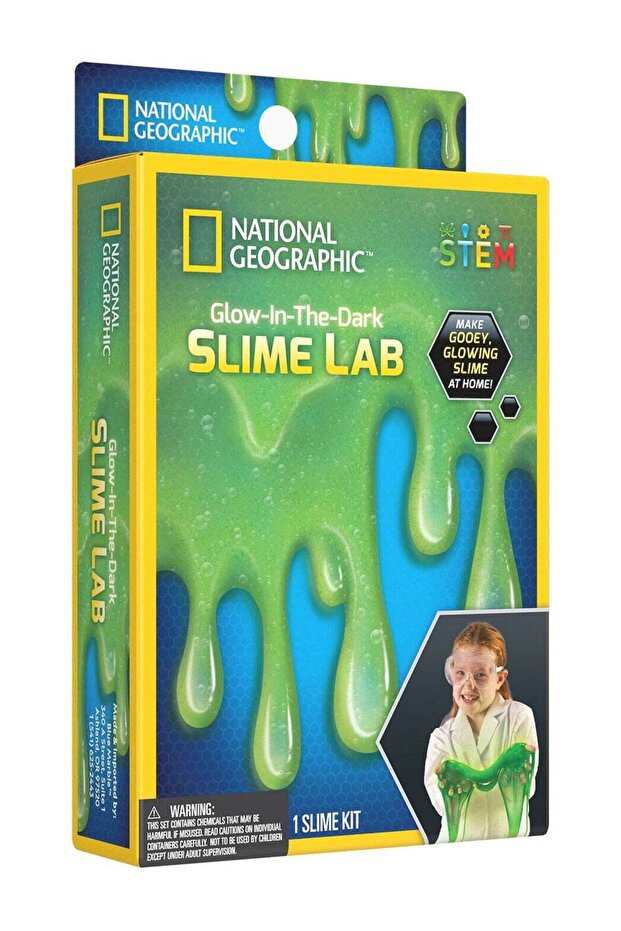 Carded Glow-In-The-Dark Slime Lab