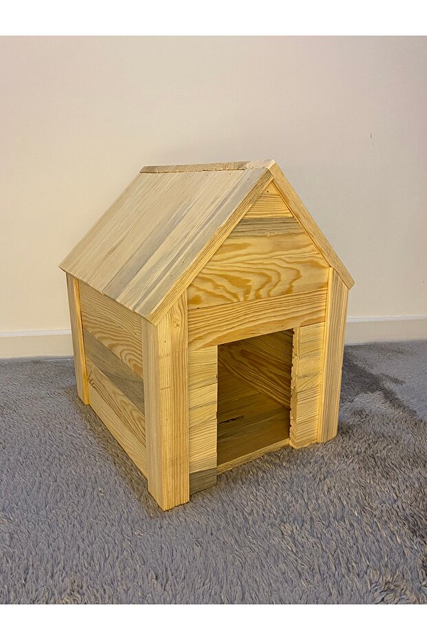 Ahşap kedi evi - 1