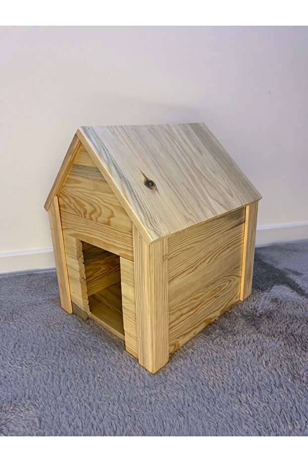 Ahşap kedi evi - 3