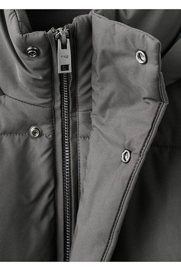 Su itici kapitone kısa anorak - 7