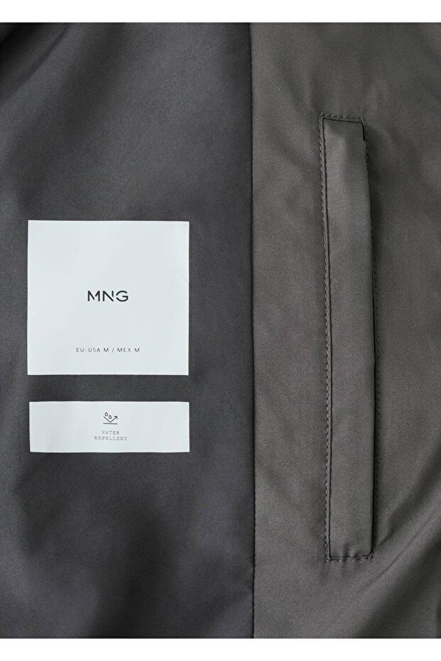 Su itici kapitone kısa anorak - 8